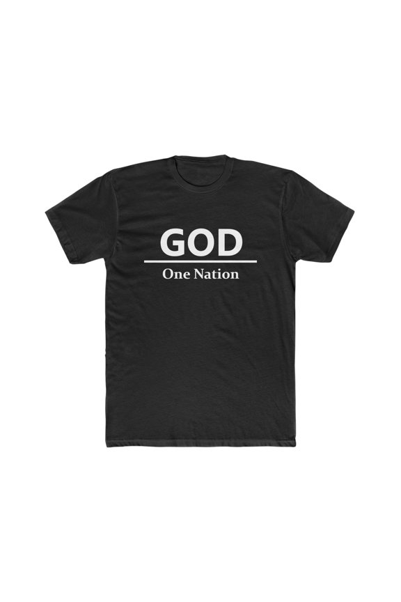 One Nation Under God, Christian Shirt, Comfortable Shirt