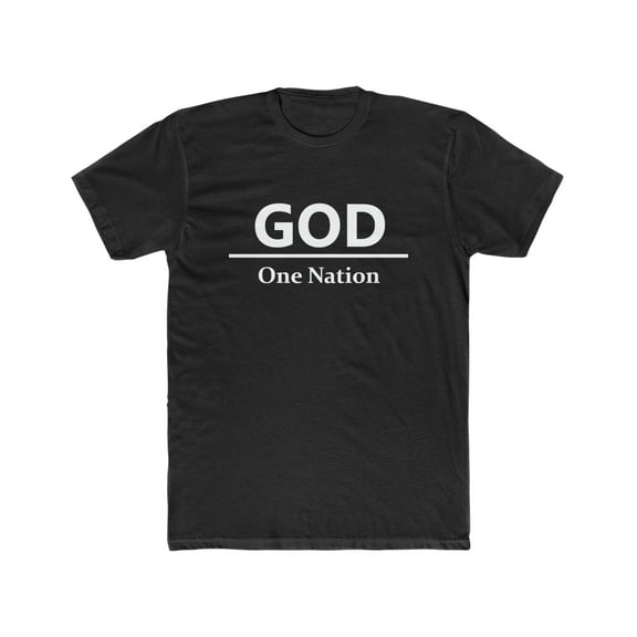 One Nation Under God, Christian Shirt, Comfortable Shirt