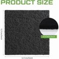 thumbnail image 2 of Charcoal Filters 4 Pack Square Compost Bin Filters Replacement Pads Activated Charcoal Filter Refill Sets for Countertop Bin Home Bucket Kitchen Waste Pail, 2 of 7