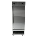 thumbnail image 4 of Heavy Duty Commercial 23 cu ft Solid Door Stainless Steel Upright Reach-in Freezer (1 Door), 4 of 8
