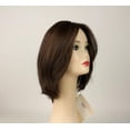 thumbnail image 6 of European Human Hair Freeda Wig Liberty Dark Brown With Warm Highlights Skin Top Size L, 6 of 6