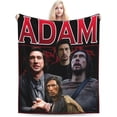 thumbnail image 2 of Adam Blanket Super Soft Air Conditioning Blankets Driver for Bed Sofa Car 60"X50", 2 of 7