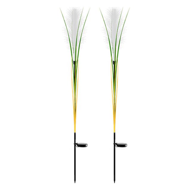 Lámpara de césped de luz solar para un jardín casero simulado de Phragmites Ground JShteea El nuevo