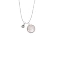 thumbnail image 2 of Delight Jewelry Silvertone Mini Rounded Paw To the World You are a Mother Locket Necklace, 2 of 4