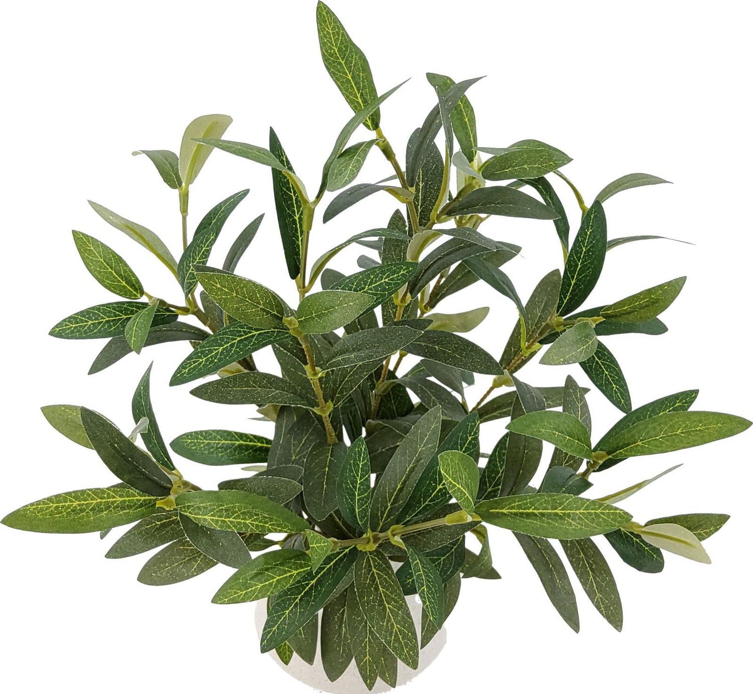 Better Homes & Gardens  35.5cm plante d’olives artificielles d’intérieur en Vase en céramique 2-Tone Better Homes & Gardens plante d’Olivier artificielle