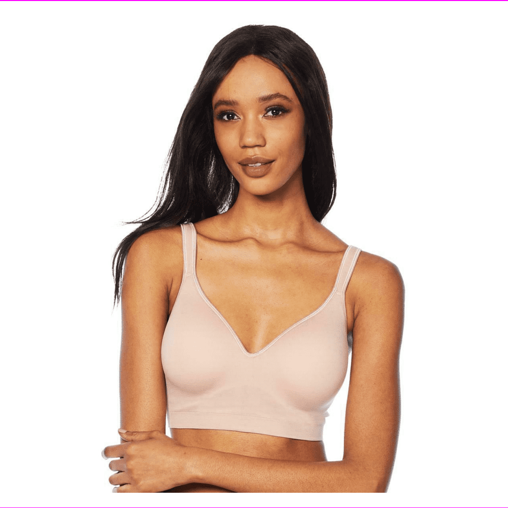 Rhonda Shear Rhonda Shear Bra with Back Closure in Blush, 2X (645575)