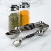 Prep Solutions Durable Nesting Measuring Spoon Set for Kitchen