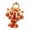 Golden Red, variant on ANXPTIME Premium Zinc Alloy Drinking Vessels With European Pattern Wine Goblet Set