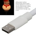 thumbnail image 3 of Mini USB LED Lamp, Adjustable Angles Energy Saving USB Reading Lamp Cartoon Snowman  For Bedroom For Study, 3 of 8
