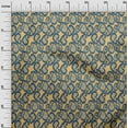 thumbnail image 2 of oneOone Cotton Cambric Fabric Paisley Ikat Print Fabric By The Yard 56 Inch Wide, 2 of 4