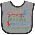 thumbnail image 3 of Inktastic Physician Assistant Like Mommy Boys or Girls Baby Bib, 3 of 4