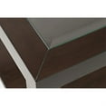 thumbnail image 5 of Urban Icon Contemporary Rectangular Glass Inlay Coffee Table, 5 of 7