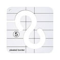thumbnail image 1 of Sewing Patterns Aqestyerly Acrylic Diy Sewing Patchwork Ruler Special-Shaped Hollow Sewing Kit Patchwork Template, 1 of 5