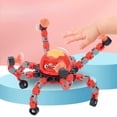 thumbnail image 2 of 4 piezas transformable Fidget Spinner juguete simple hoyuelo Fidget juguete conjunto juguete para aliviar el estrés, portátil de mano mini juguete sensorial regalos de Navidad, 2 of 4