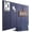 Dark Blue, variant on Vision Board - Large Cork Board for Walls 59" x 36", Black Bulletin Board | 15 Pack Felt Wall Tiles | Cork Boards for Office Pin Board Tack Board Cork Boards