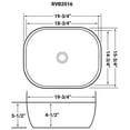 thumbnail image 2 of Ruvati 20 x 16 inch Bathroom Vessel Sink, 2 of 7