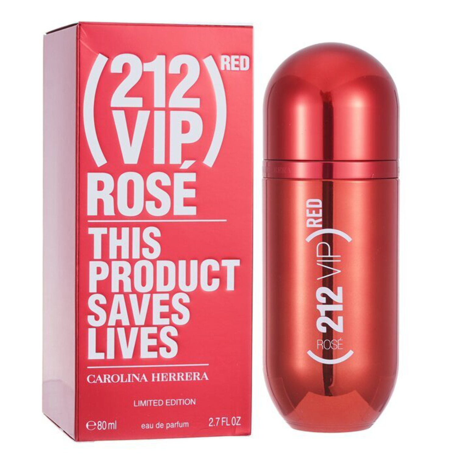 Carolina Herrera 212 VIP Rose Red Limited Edition Eau De