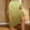 Yellow, variant on Women's Asymmetrical Midi Skirt with Ruffled Hem Ombre Gradient And Elastic Waist A-Line Casual Flowy Summer Skirt
