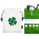thumbnail image 5 of Bolsa de golf, bolso con cordón para pelota de golf, valioso multipropósito para golf, accesorios, camisetas, cepillos, herramientas, pelotas, blanco Baoblaze bolsa de golf, 5 of 8