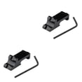 thumbnail image 3 of VONKY 45 Degree Rail Bracket Tool Aluminum Alloy Detach Base Accessory Bracket Sight Mount 2Set, 3 of 6