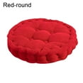 thumbnail image 2 of Yirtree Thicken Tufted Cushion, Solid Square Seat Cushion Corduroy Chair Pad Pillow Seat Soft Tatami Floor Cushion for Yoga Meditation Living Room Balcony Office Outdoor, 16x16 Inch, 2 of 8