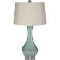 thumbnail image 4 of Mark&Day Table Lamps, Fischer Traditional Ivory Teal Bedside Table Lamp for Nightstand Bedroom Living Room Office (30"H x 16"W x 16"D), 4 of 9