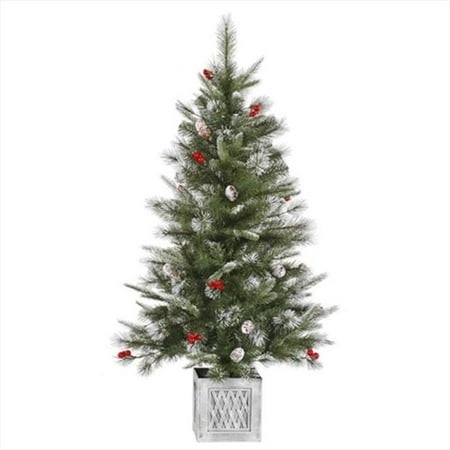 northlight 4 ft pre lit frosted pine cone and berry northlight 4 ft pre lit frosted pine cone and berry