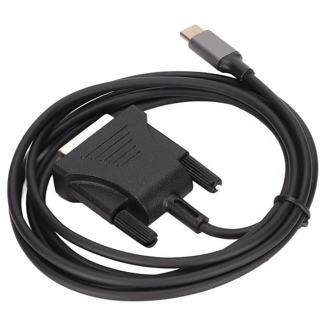 Adaptador USB C 3.1 A DVI Cable 190 Cm/74,8 Pulgadas Claro Estable Tipo C A DVI Cable Adaptador Para TV Smartphone