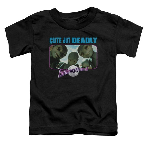 Galaxy Quest Cute But Deadly Toddler T-Shirt Black