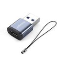 thumbnail image 1 of USB Male to USB-C Female High Speed Data Transfer, USB A to USB C Gray One Size. Adapter., 1 of 5