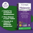 thumbnail image 4 of Natrol Advanced Sleep Melatonin 10mg and Vitamin B-6, Sleep Support, Maximum Strength, Time Release Tablets, 60ct, 4 of 9