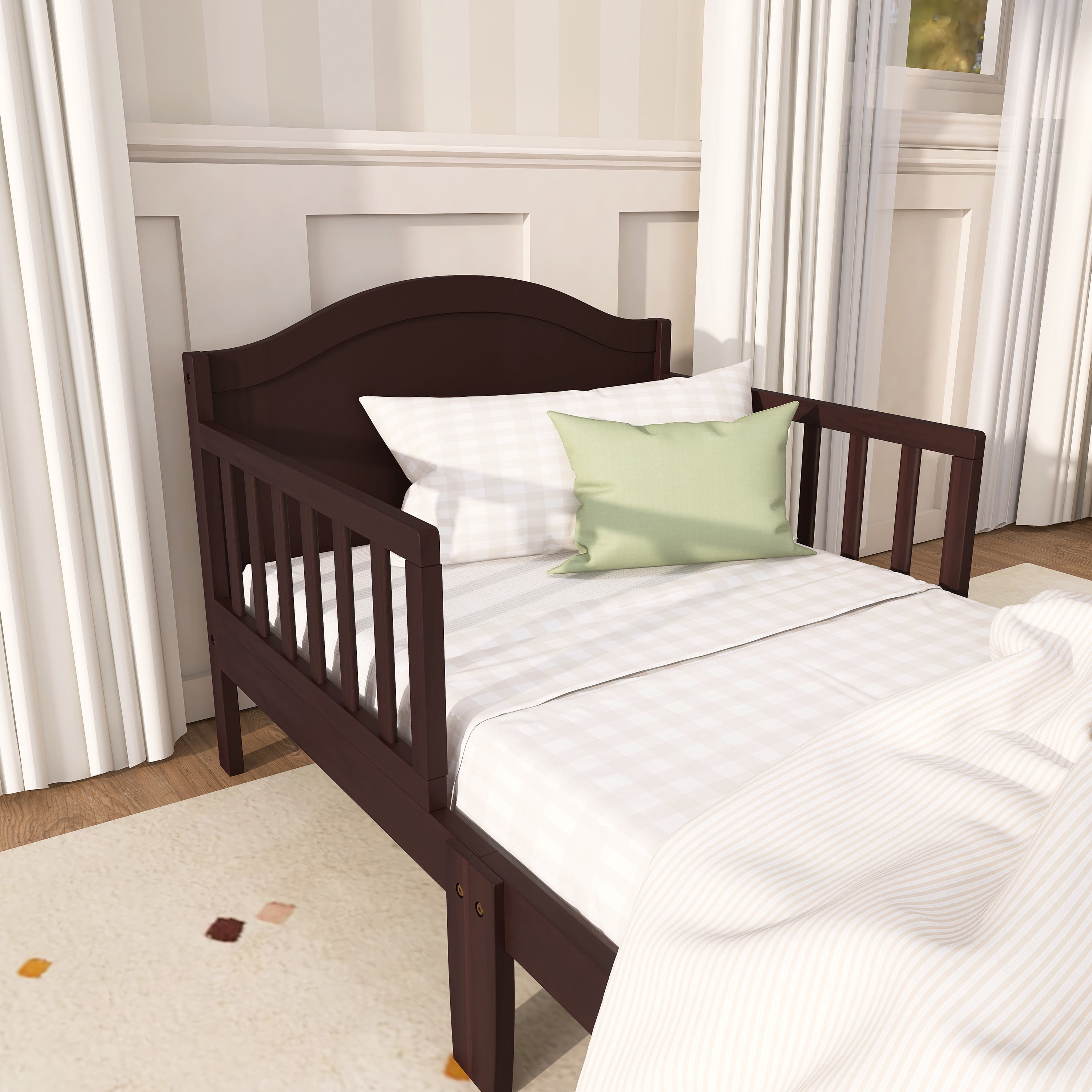 Dream On Me Sydney Toddler Bed, Espresso
