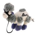 thumbnail image 2 of Peluches Suaves Sunnimix Alpaca Animal de Peluche Bebé de Regalo Estilo Muñeca 4 Azul, 2 of 8