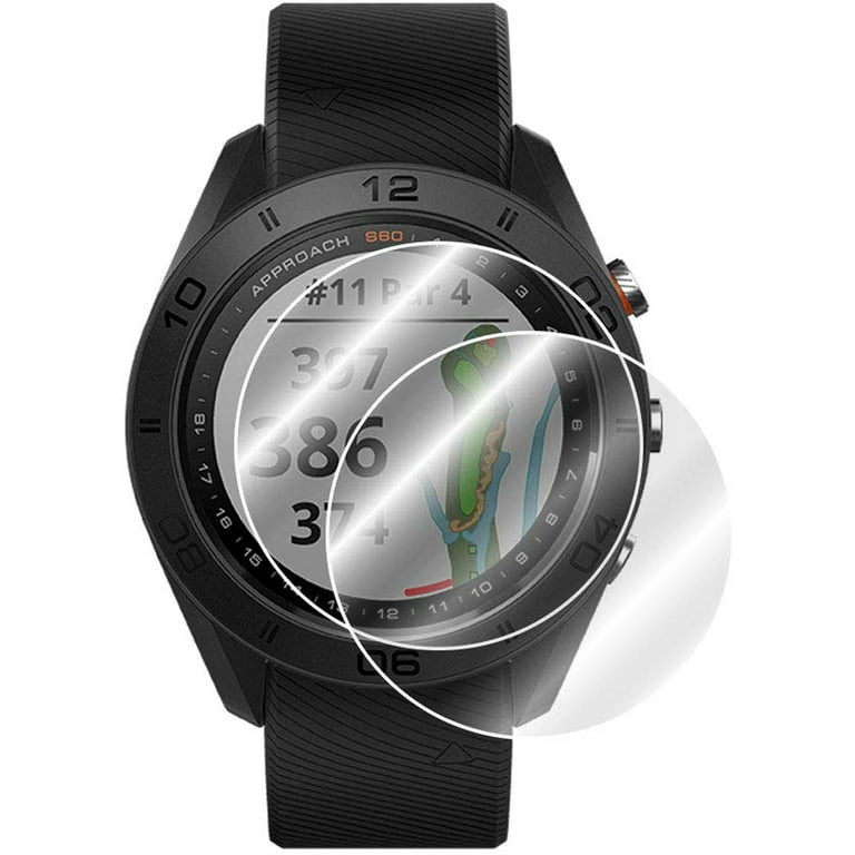 Garmin Approach S60 Golf Watch Black with Black Band (010-01702-00