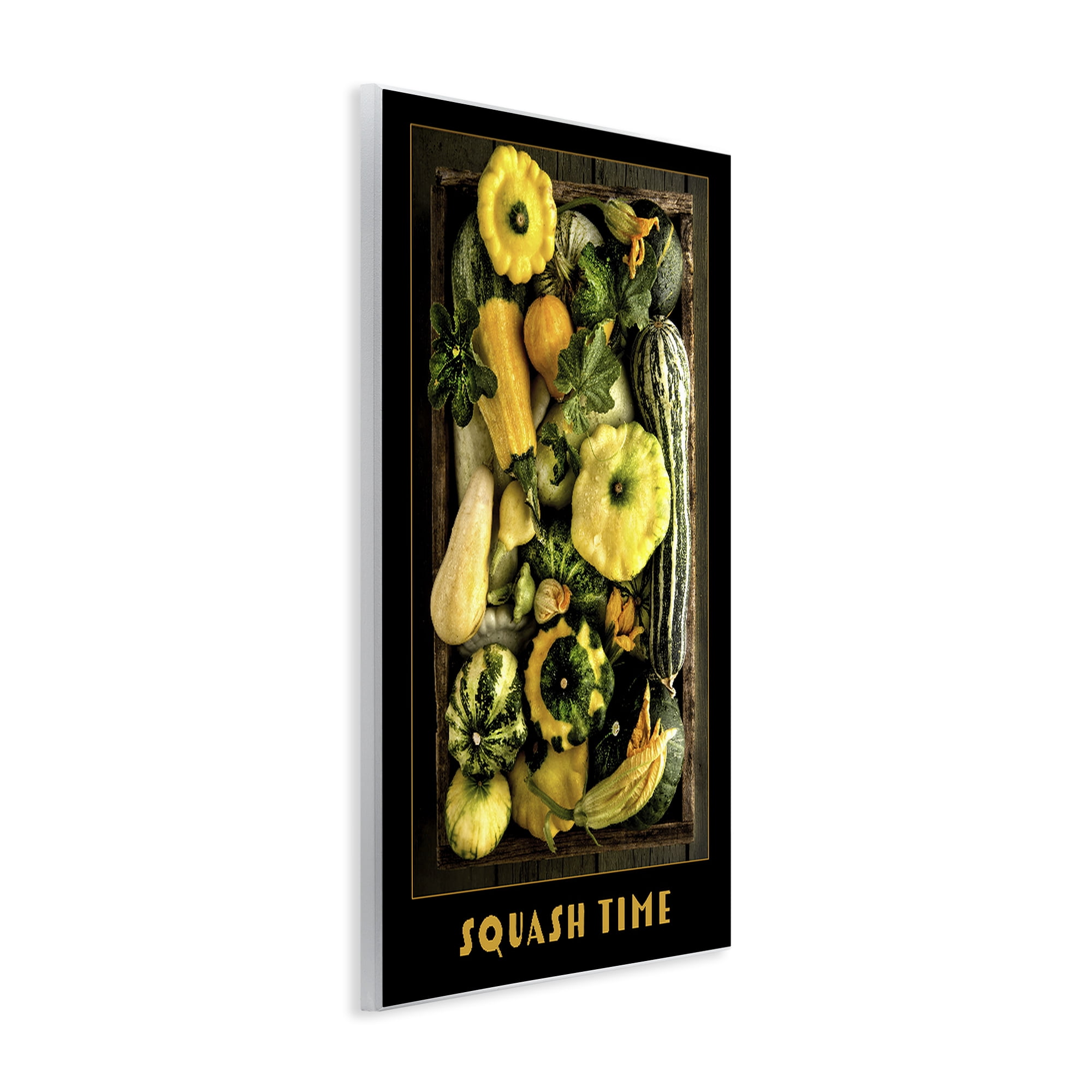 Stupell Industries Squash Time Vibrant Vegetables Wall Plaque Art, design by Carl Kravats