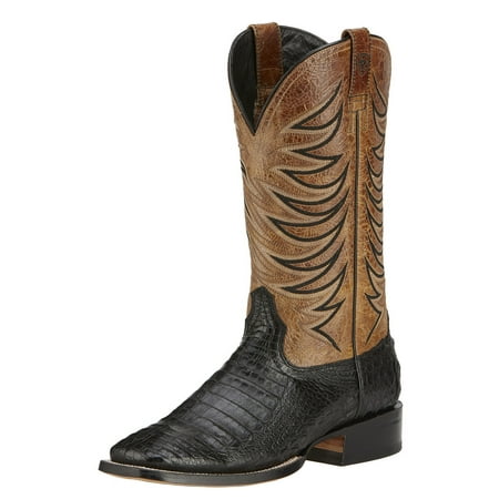 - Ariat Fire Catcher Men Square Toe Leather Tan Western Boot