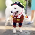 thumbnail image 1 of FONDOTIN Pet Pirate Suit Assorted Color Dog Clothes Costume Comfortable and Easy to Wear, 1 of 8