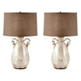 thumbnail image 2 of Dimond Products Twisted Handle Terra Cotta Table Lamp - Set of 2, 2 of 2