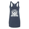 thumbnail image 2 of Wild Bobby, Office Schrute Farms Beets Always Fresh, Pop Culture, Women Tri-Blend Racerback Tank Top, Vintage Navy, Medium, 2 of 4