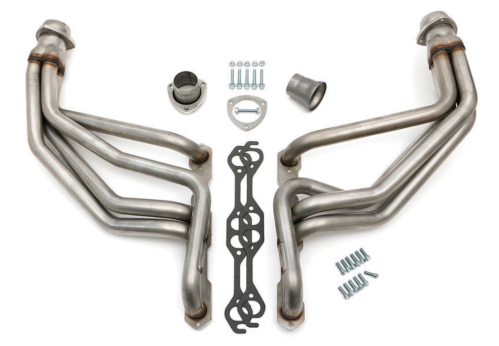 Hedman Stainless Steel Hedder Exhaust Header (Natural) - 62090 Fits select: 1988-1991 CHEVROLET GMT-400, 1967-1974 CHEVROLET C10