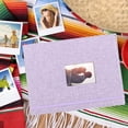 thumbnail image 2 of Álbum de fotos con 208 bolsillos diseño de correa álbum de fotos instantáneo para tarjeta de visita con foto JShteea  El nuevo, 2 of 5