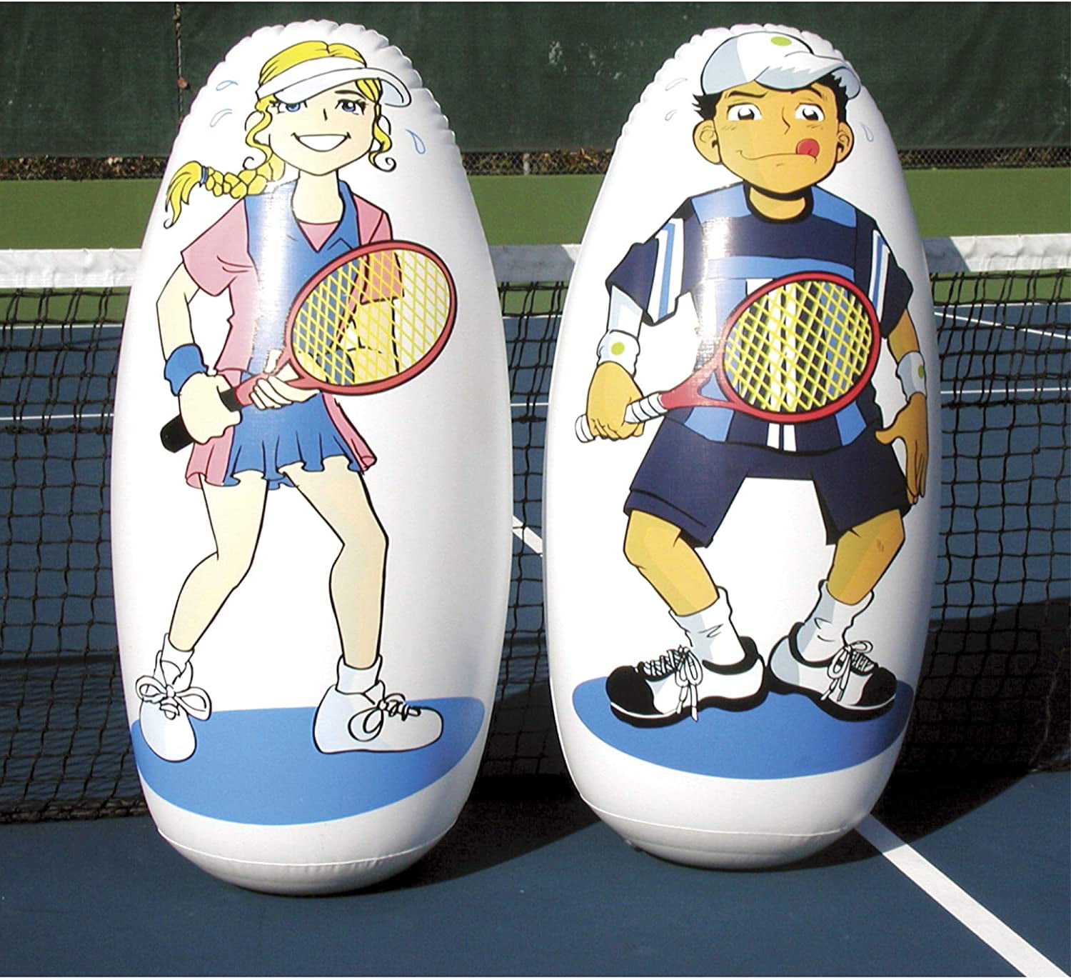 OnCourt OffCourt Mini Tennis Knockdown Targets Set of 2 Tennis Figures/Extreme 