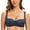 Blue, variant on MELENECA Balconette Underwire Sexy Lace Bra for Women Black 32B