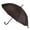 Brown, variant on CTM Adult Sleek Solid Color Stick Umbrella