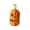 Yellow E-11.61 inch, variant on Black Halloween Pumpkin Jack-O'-Lantern with Detachable Witch Hat Lid, 10.24 inch Woven Pumpkin Basket Candle Holder Container for Treats, Fall Home Organization Holiday Decoration (not included)