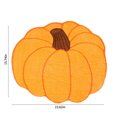 thumbnail image 3 of Konghyp Orange Pumpkin Bath Mat, Non-Slip Bathroom Rug, Cute Shaped Tub Shower Rug, Washable Microfiber Floor Mat, Fall Decor, Pumpkin Shaped Carpet, 3 of 8