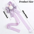 thumbnail image 3 of SMKE Easter Cabinet Bow Decor,Spring Holiday Door Bow with Bunny Ear,Festive Ribbon Accent,6PCS Large Easter Ribbon Bows 40 Inch Linen Bunny Print for Cabinet Door Wreath Home Holiday Spring Decor, 3 of 8