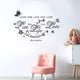 thumbnail image 4 of Juego de pegatinas de pared DIY Naiovety decorativa PVC, 4 of 6