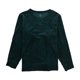thumbnail image 1 of Karen Scott Sudadera de terciopelo para mujer, verde, extragrande Karen Scott Camisa de entrenamiento, 1 of 2