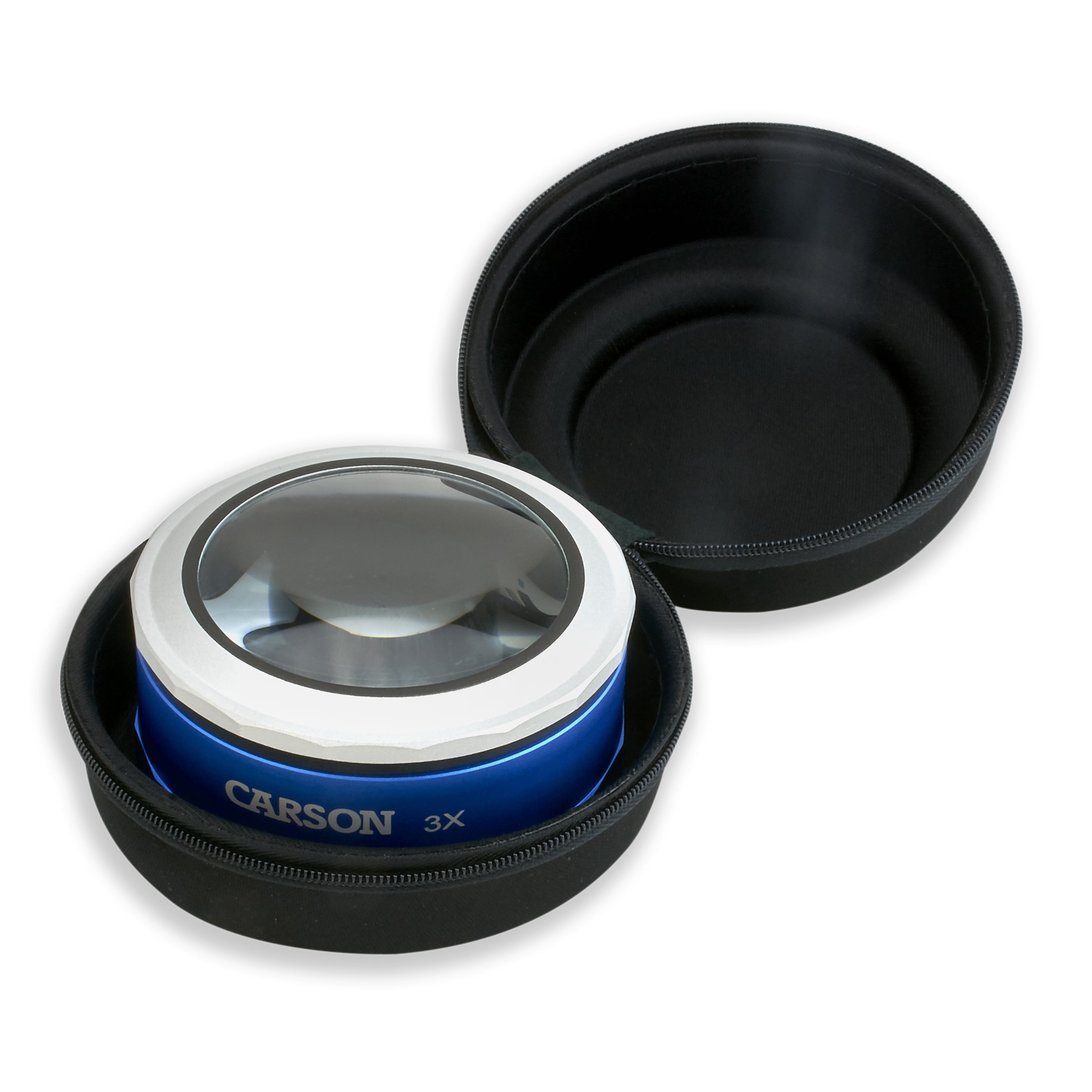 Carson Optical MagniTouch Magnifying Glass, Touch Activated 3x Magnifier (MT-33)